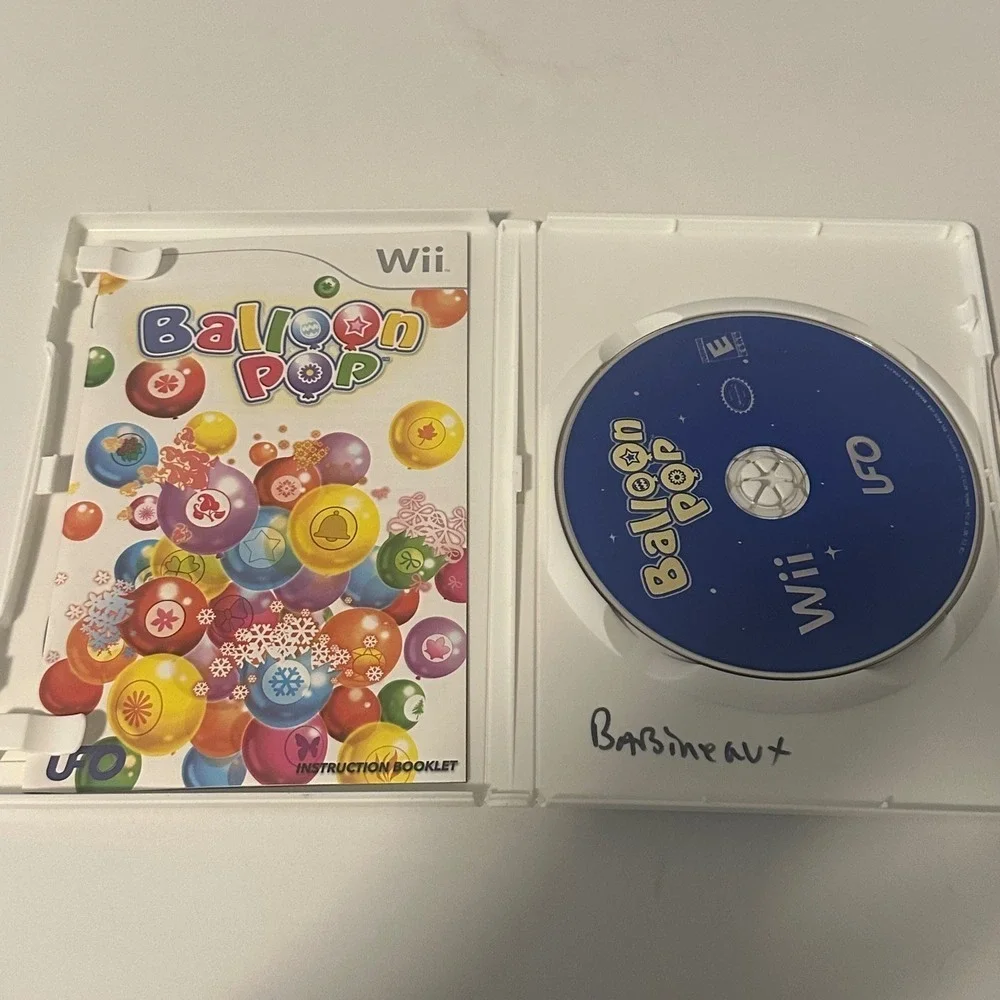 Wii Game Bundle: Summer Athletics- Ultimate Challenge‎ and Balloon Pop Games